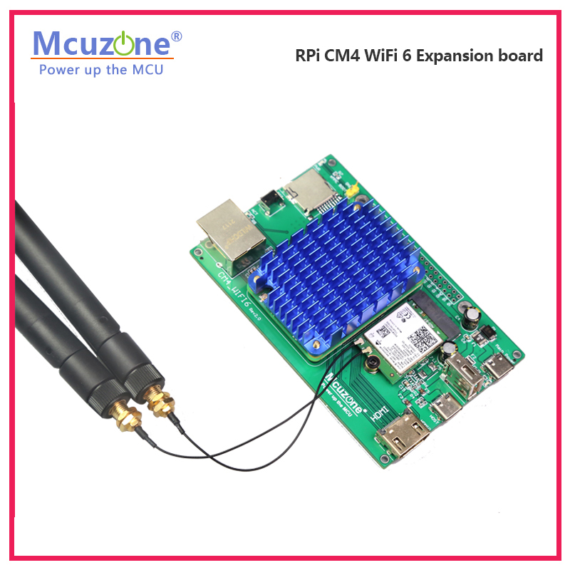 CM4 based wifi6 WiFi 6E expans - Raspberry Pi Keyboard ulasan dan harga