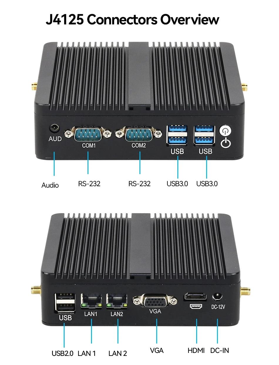 Helorpc Industrial Mini PC wit - Thin Client Mini Pc ulasan dan harga