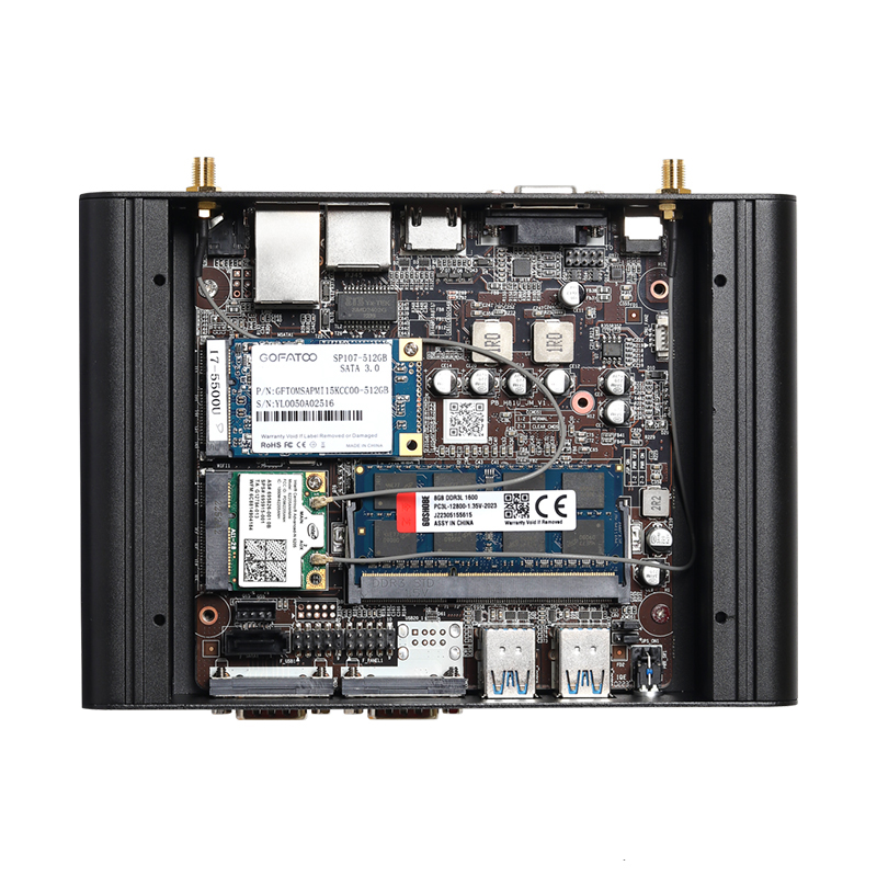 Fanless Mini PC IPC Intel J190 - Thin Client Mini Pc ulasan dan harga