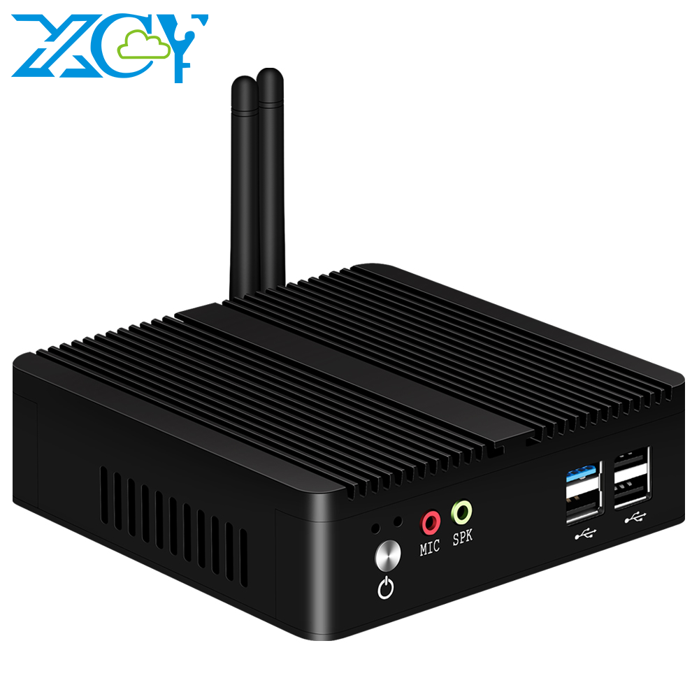XCY Fanless Mini PC Intel Cele - Thin Client Mini Pc ulasan dan harga