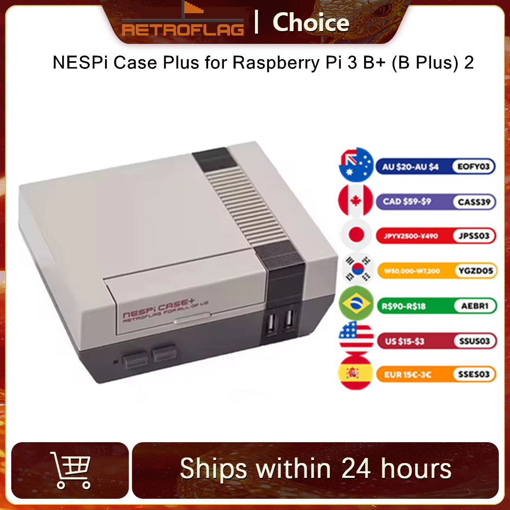 Retroflag NESPi Case Plus Func - Raspberry Pi Keyboard ulasan dan harga