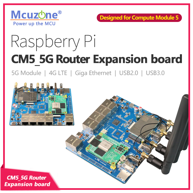 Raspberry Pi CM5_5G Router Exp - Raspberry Pi Keyboard ulasan dan harga
