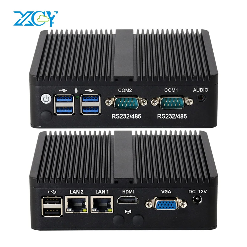 Intel Celeron Fanless Industri - Thin Client Mini Pc ulasan dan harga