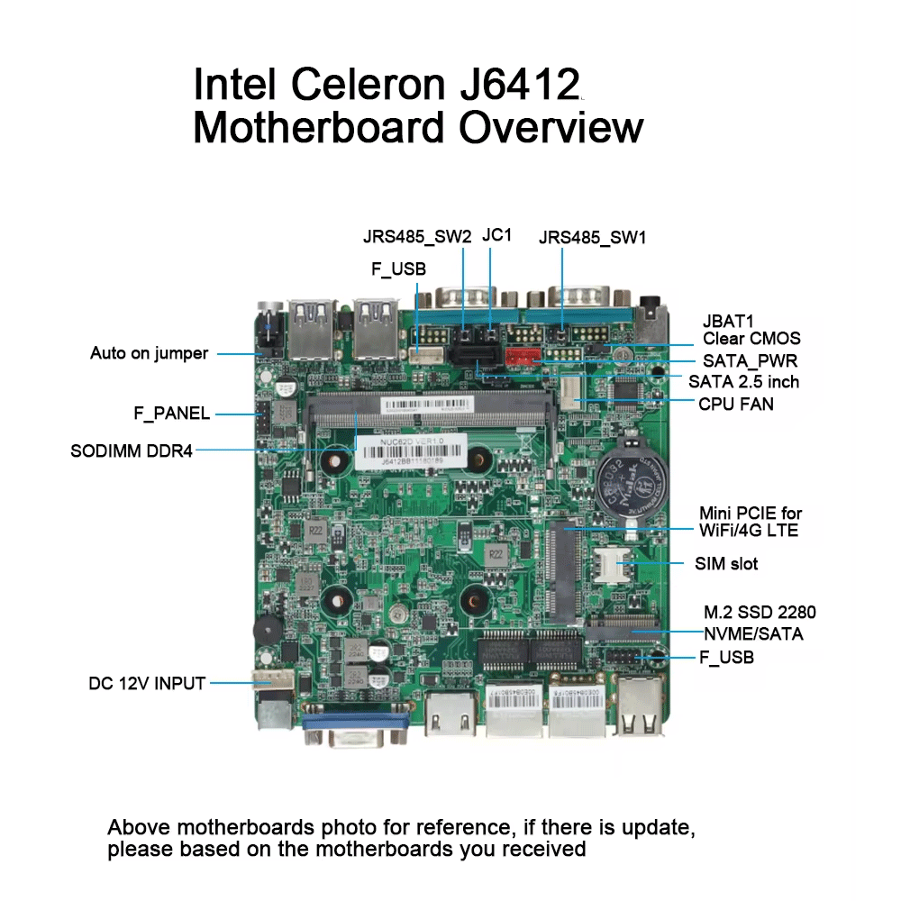 Intel Celeron Fanless Industri - Thin Client Mini Pc ulasan dan harga