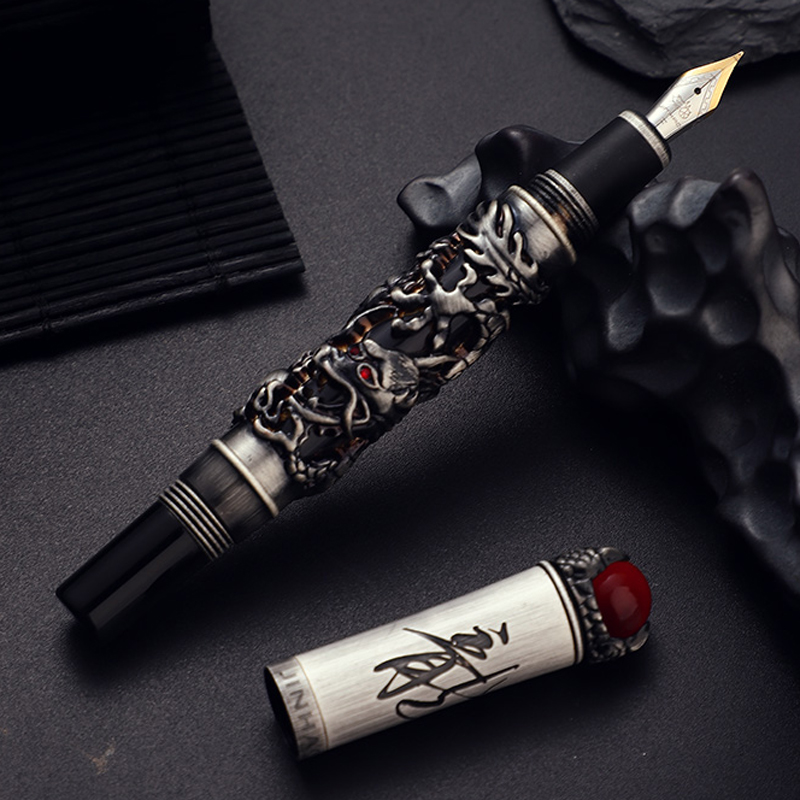 New Jinhao Dragon King Fountai - Office Tech Typing ulasan dan harga