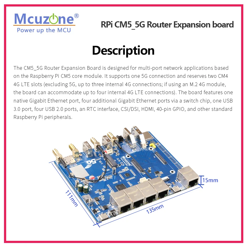 Raspberry Pi CM5_5G Router Exp - Raspberry Pi Keyboard ulasan dan harga