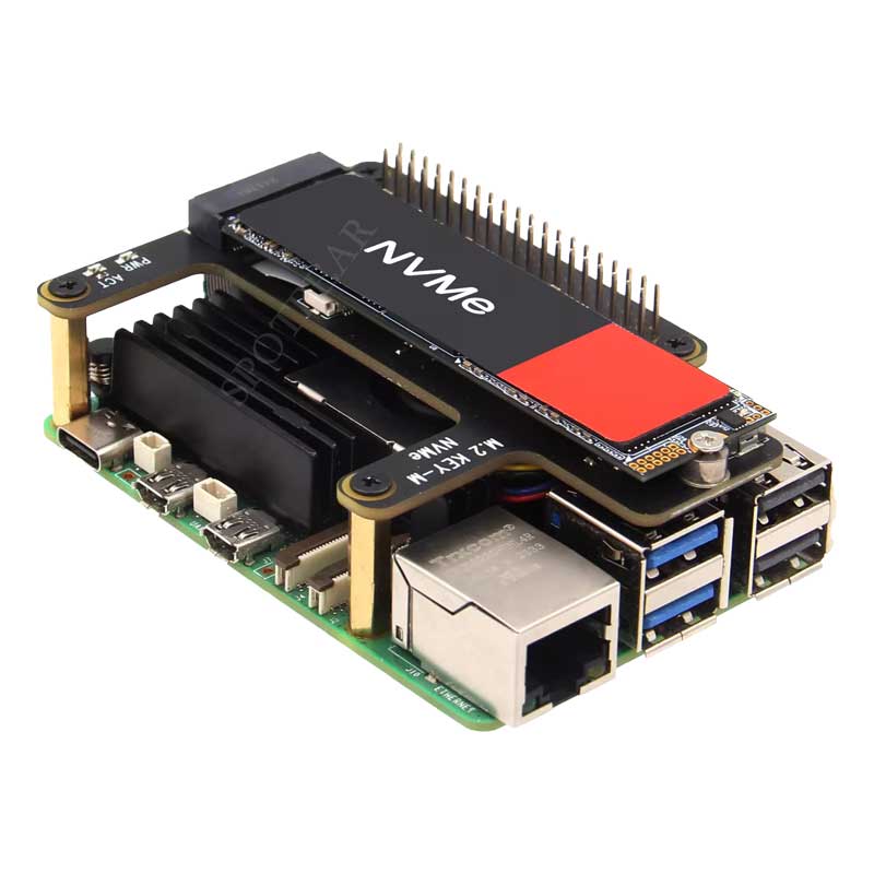 Raspberry Pi 5 X1015 PCIe to M - Raspberry Pi Keyboard ulasan dan harga
