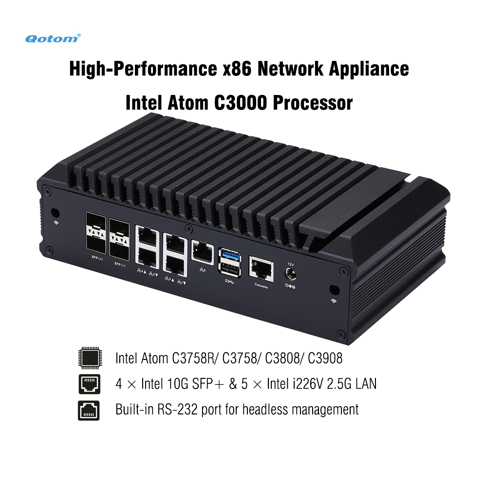 Mini PC Q20300G9 Atom C3000 CP - Thin Client Mini Pc ulasan dan harga