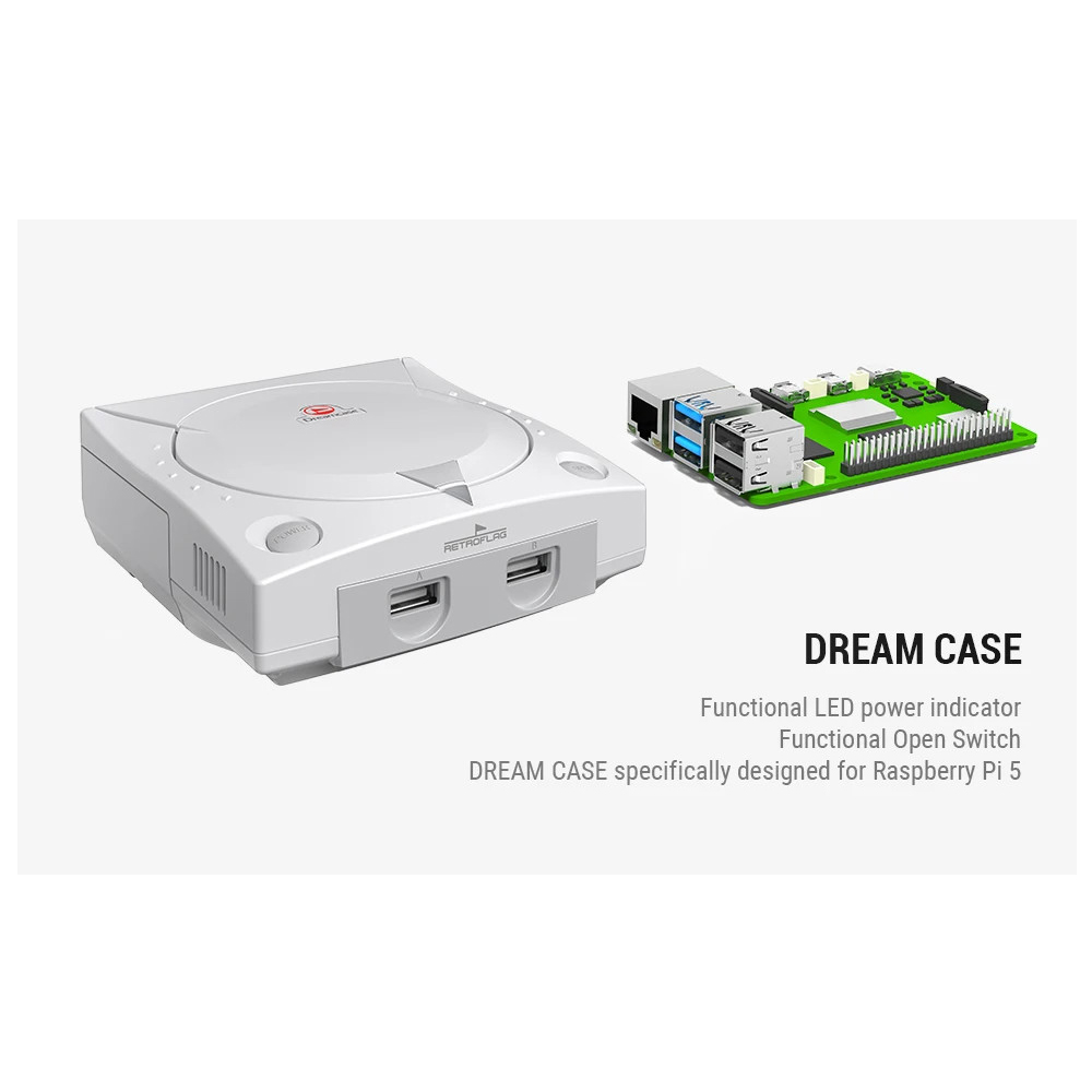Retroflag RF Dream Case with C - Raspberry Pi Keyboard ulasan dan harga