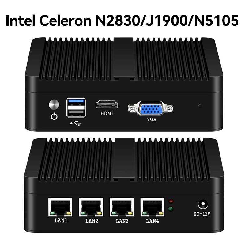 XCY Fanless Mini PC intel N150 - Thin Client Mini Pc ulasan dan harga