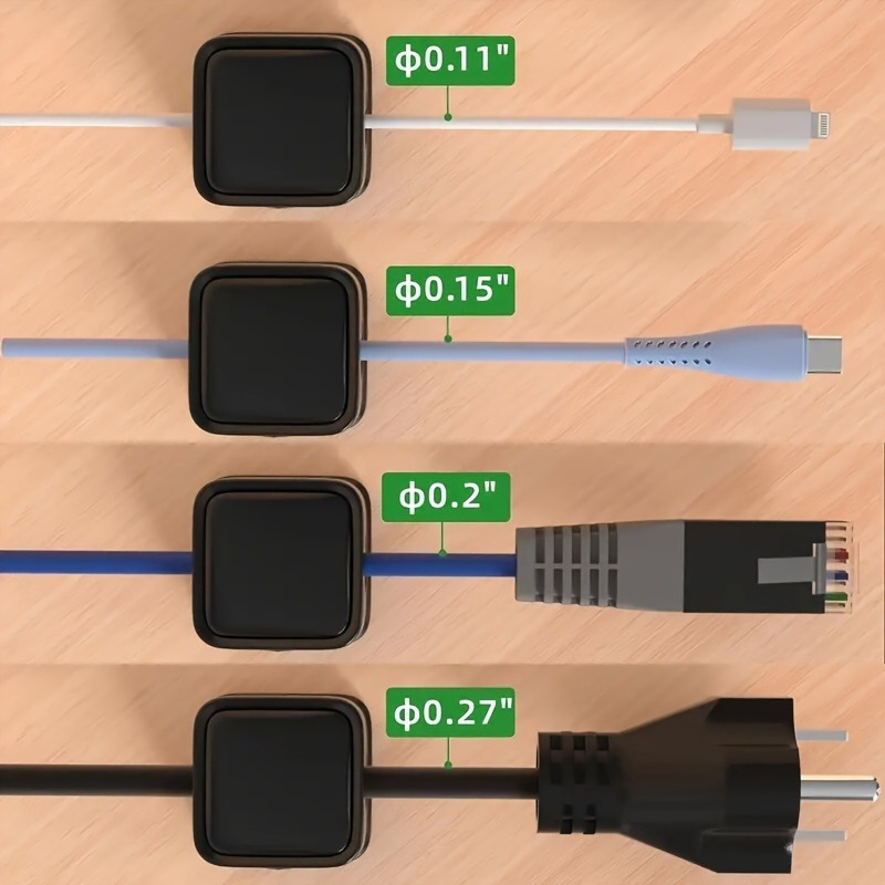 12-Pack Cable Organizers — the - Office Tech Typing ulasan dan harga