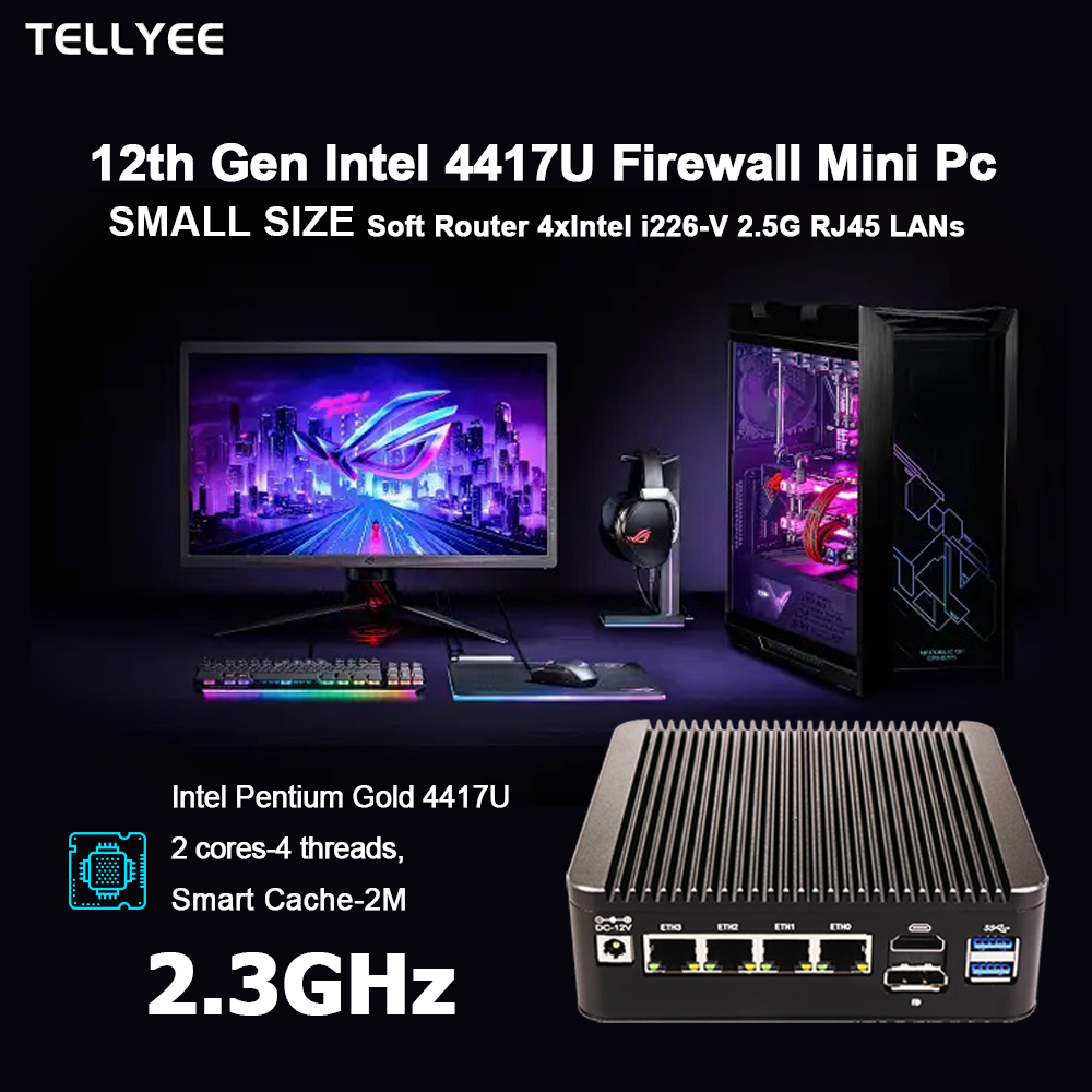 12th Gen Intel Pentium 4417U 2 - Thin Client Mini Pc ulasan dan harga